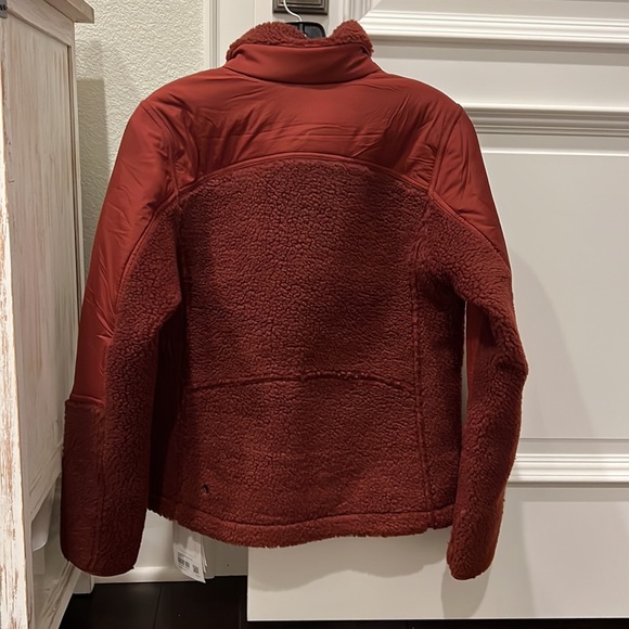 NWOT Lululemon Textured Fleece Full Zip Jacket - Date Brown - Picture 6 of 7